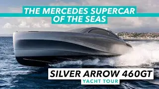 Морской суперкар Mercedes стоимостью 2,9 млн евро | Экскурсия на яхте Silver Arrow 460GT | Моторная лодка и яхтинг