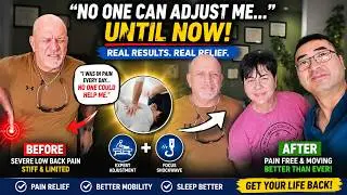 NO ONE CAN ADJUST MY LOW BACK PAIN Focus Shockwave Therapy Katy Cypress Chiropractor Dr Jason Yuen