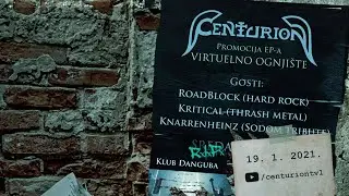 CENTURION KONCERT: Promocija izdanja ''Virtuelno ognjište'' (Klub Danguba, 19.1.2011.)