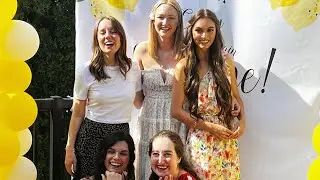 BRIDAL SHOWER & BACHELORETTE vlog🍋👰🏼‍♀️💍 lemon theme, drag brunch & pole dancing!