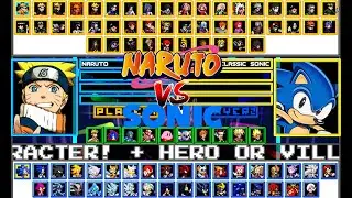 Naruto Vs. Sonic M.U.G.E.N - Download (free PC game) by AngelHero