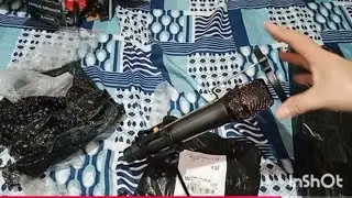 UNBOXING MICROPHONE STAND FOR TABLE PURCHASE ONLINE SHOPPEE 👍 THANKS YOU TUBE SALARY / SAHOD  
