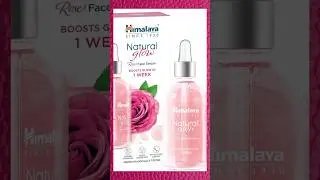 Himalaya Natural Glow Rose Face Serum #shorts #shortsfeed