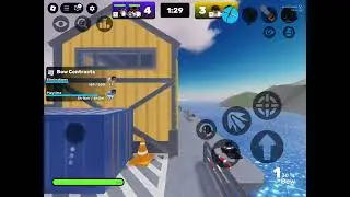 I hired a  op bodyguard to help me win in roblox rivals