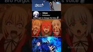 Bro Forgot to Change His Voice🗿| Anime : The Iceblade Sorcerer Shall Rule the World #anime