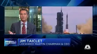 Lockheed Martin CEO on the space race with China