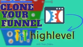 CLONE CLICKFUNNEL: Pages in 2 MINUTES WITH GOHIGHLEVEL(JUN 2022)