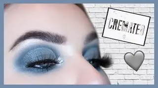 Jeffree Star Cremated Palette Tutorial | Silver & Grey Cut Crease