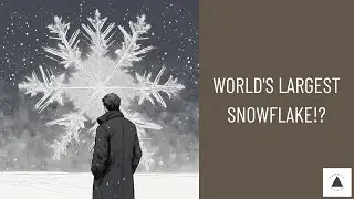 Montana's Record Breaker- World's Largest Snowflake!?