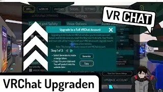 Tutorial: VRChat Account Mergen (für Avatar und Welt Upload vorbereiten)