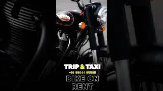 Affordable bike rental service! For just 199 rupees Book your rental today! 99044 95595 #shorts