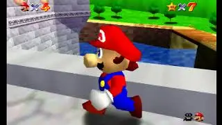 Capture Test : Nintendo 64 RGB, Super Mario 64, OSSC en 288P x2 (son d&eacute;cal&eacute;)
