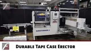 Durable Tape Case Erector Demonstration