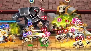 Giant Skull King Vs Giant Black Knight