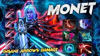 Monet [Drow Ranger] Hard Carry [22/8/15] Patch 7.35b / Inmortal Top [26] Gameplay Dota 2.