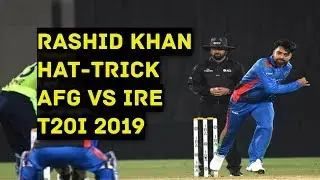 Rashid Khan Hat-Trick Seals Afghanistan T20I Sweep Against Ireland 2019