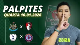 PALPITES DE FUTEBOL PARA HOJE DIA 10/01/2025 -  Palpites Copa da Inglaterra 32 Avos!!!