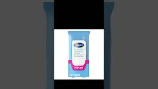 Cetaphil Face and Body Wipes, Gentle Skin Cleansing Cloths, 50 Count, Twin Pack#shorts