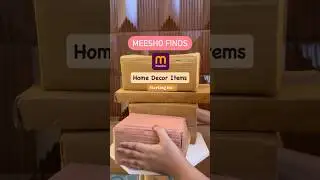 Meesho Home Decor Items | Starting 116/- | Quality 10/10 ✨ #trending  #meeshofinds #unboxing #shorts