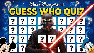 Walt Disney World Guess Who! Quiz | Orlando Florida