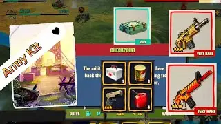 Days After|| Open 10 Army kit|| Collect From The Checkpoint|| Got Rare Weapon😋