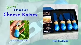 Create the Shimmering Ocean Blue Cheese Tool Set! #101 [3 Easy Steps &bull; Video Tutorial]