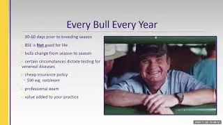 Bull Breeding Soundness Exam: What's New - Dr. Chance Armstrong