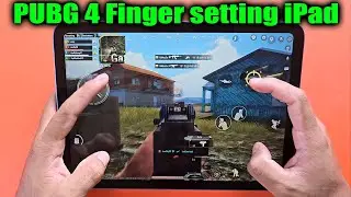 PUBG mobile 4 finger setting code iPad