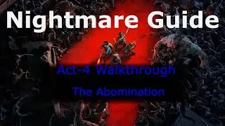Back 4 Blood-- Act-4 Walkthrough-- The abomination