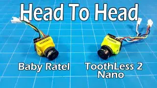 Foxeer Toothless 2 Nano против Caddx Baby Ratel // Сравнение // Сравнение