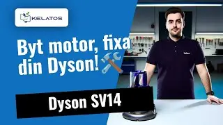 Fungerar inte din Dyson SV14? L&ouml;s problemet genom att byta motor!🛠