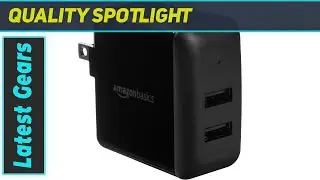 Amazon Basics 24W Two-Port USB-A Wall Charger Review