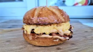 Kako se pravi Sendvič sa slaninom i jajima - Recept