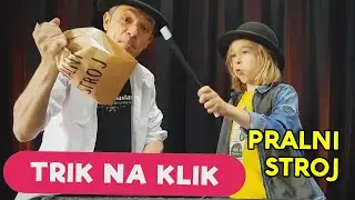 Čarovnije za otroke - PRALNI STROJ / Čarodej Sam Sebastian in čarovnik Leonard