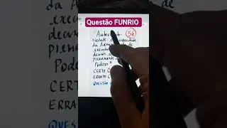 Quest&atilde;o FUNRIO
