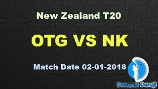 OTG vs NK | NEW ZEALAND T20 Match | Otago Vs Northern Knights