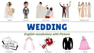 💍 Essential Wedding Vocabulary You Need to Know! | Wedding Terms