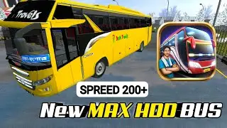 🔰New Max HDD Laksana Bus mod|HINO 1J Bus Mod|Review| Desh Trevels bus skin|Bus simulator Indonesia