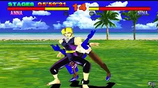 Tekken 1- Anna Oynanış ve Bitiş Hikayesi (PS1)(4K)