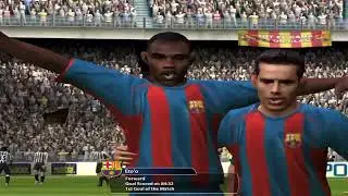FC Barcelona Vs Newcastle United - FIFA 2005 Highlights