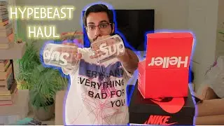 HUGE Hypebeast Haul!! (Supreme, Yeezys, and More)