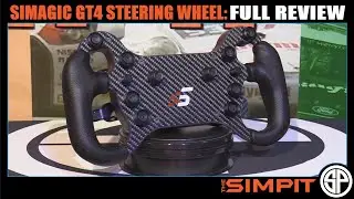 Simagic GT4 Steering Wheel - Open Wheel Racing Option