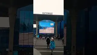 Poland - Katowice Rail Station City Center Entrance