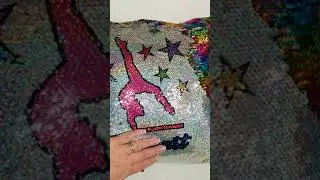 New custom sequin mermaid pillows at Stardust!