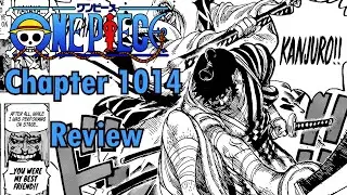 One Piece chapter 1014 Review - Kanjuro's Final Performance
