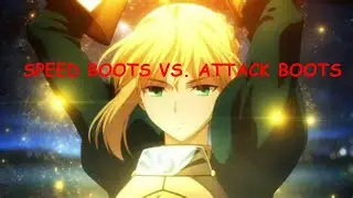 Speed or Attack Boots on Saber?