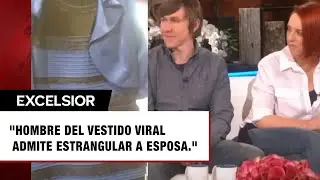 Hombre de vestido viral dorado o azul se declara culpable de estrangular a esposa