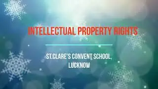 Intellectual Property Rights Talk