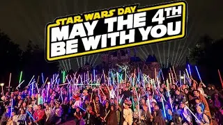 MAY THE 4TH/STAR WARS NITE AT DISNEYLAND! |Amazing Character Interactions, and All Things Star Wars|