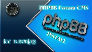 CMS Forum Software phpbb #01 Install by Ice-Tutorials [HD] [GER]